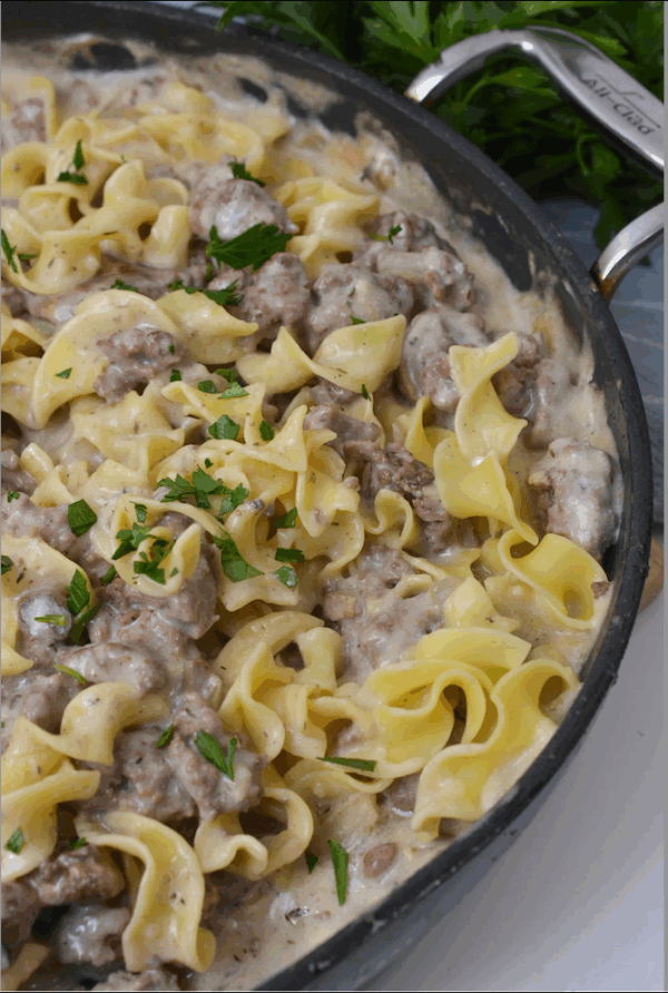 Beef Stroganoff