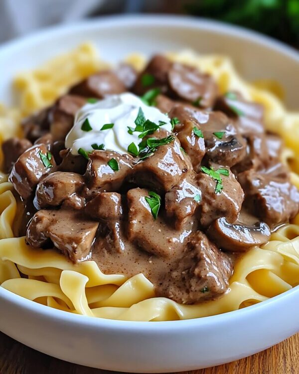 Beef Stroganoff